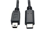 Eaton Tripp Lite Series USB 5-Pin Mini-B zu USB-C Kabel - USB 2.0, (Stecker/Stecker), 6 ft. (1.83 m)