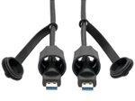 Eaton Tripp Lite Series USB-A Male zu USB-A Male Kabel, SuperSpeed, 3.0/3.1, Industrial, 13 ft. (3.96 m) - IP68, Shielded, TAA
