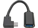 Eaton Tripp Lite Series USB-C zu USB-A Adapter (M/F), Right-Angle C, USB 3.1 Gen 1 (5 Gbps), Thunderbolt 3 Compatible, 6-in. (15.24 cm)