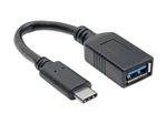 Eaton Tripp Lite Series USB-C zu USB-A Adapter (M/F), USB 3.1 Gen 1 (5 Gbps), USB-IF Certified, Thunderbolt 3 Compatible, 6-in. (15.24 cm)