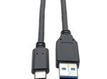 Eaton Tripp Lite Series USB-C zu USB-A Kabel (Stecker/Stecker), USB 3.1 Gen 1 (5 Gbps), Thunderbolt 3 Compatible, 6 ft. (1.83 m)