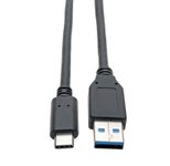Eaton Tripp Lite Series USB-C zu USB-A Kabel (Stecker/Stecker), USB 3.1 Gen 1 (5 Gbps), Thunderbolt 3 Compatible, 6 ft. (1.83 m)