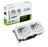 ASUS Dual GeForce RTX 4060 EVO White OC Edition 8GB GDDR6