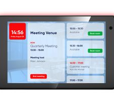 Philips 10BDL5051T Signage Multitouch Raumbuchungsdisplay 25,6 cm 10,1 Zoll