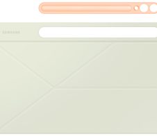 Samsung Smart Book Cover EF-BX810 für das Galaxy Tab S10+, S9+, S9 FE+ (Orange)