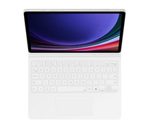 Samsung Book Cover Keyboard EF-DX725 für das Galaxy Tab S9, S9 FE, S10 FE, S10 Lite (White)