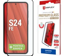 DISPLEX Premium Glas (Full Cover) für Samsung Galaxy S24 FE