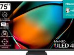 Hisense 75U8KQ ULED-Fernseher 191 cm (75"), 3840×2160