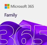 Microsoft 365 Family - Abonnement-Lizenz (1 Jahr) - bis zu 6 Benutzer, bis zu 5 Geräte