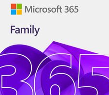 Microsoft 365 Family - Abonnement-Lizenz (1 Jahr) - bis zu 6 Benutzer, bis zu 5 Geräte