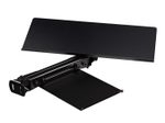 Next Level Racing Maus- und Tastaturhalter Elite Keyboard and Mouse Tray Black Edition schwarz