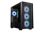 ASUS A21 Plus TG ARGB Systemgehäuse schwarz