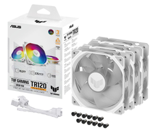ASUS TUF Gaming TR120 ARGB Reverse Blade weiß 3IN1 Gehäuselüfter