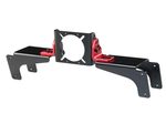 Next Level Racing Adapter Elite 160 DD Side and Front Mount Adapter schwarz-rot