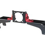 Next Level Racing Adapter Elite 160 DD Side and Front Mount Adapter schwarz-rot