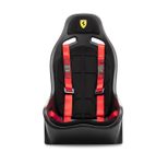 Next Level Racing Motorsport-Sitz Elite ES1 Scuderia Ferrari Edition schwarz