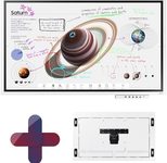 Samsung Flip Pro WM65B Flipchart 165 cm 65 Zoll inkl. Samsung WMN-WM65R NoGap Wandhalterung & Tray CY-TF65BBC