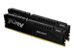 Kingston FURY Beast DDR5 Kit 64 GB: 2 x 32 GB, DIMM 288-PIN, 6000 MHz, PC5-48000
