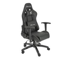 X Rocker Agility Compact eSports - Gaming-Bürodrehstuhl für Kinder & Teenager - schwarz