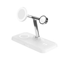 Hyper® HyperJuice HJ3004WHGL Next Qi2 4-in-1 Magnetische Ladestation