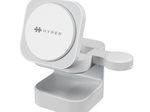 Hyper® HyperJuice HJ3320WHGL Qi2 3-in-1 Magnetische Ladestation