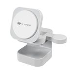 Hyper® HyperJuice HJ3320WHGL Qi2 3-in-1 Magnetische Ladestation