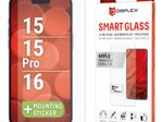 DISPLEX Smart Glass für Apple iPhone 15/15 Pro/16