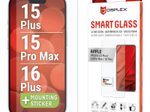 DISPLEX Smart Glass für Apple iPhone 15 Plus/15 Pro Max/16 Plus
