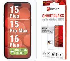 DISPLEX Smart Glass für Apple iPhone 15 Plus/15 Pro Max/16 Plus