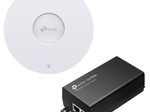 TP-Link Omada EAP772 BE9300 WiFi 7 Access Point zur Deckenmontage + TP-Link Omada POE260S Power Injector 2.5Gbps PoE+ Adapter 30W