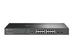TP-Link Omada SG3218XP-M2 16-Port 2,5G und 2-Port 10GE SFP+ L2+ Managed Switch mit 8-Port PoE