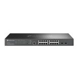 TP-Link Omada SG3218XP-M2 16-Port 2,5G und 2-Port 10GE SFP+ L2+ Managed Switch mit 8-Port PoE