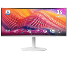 MSI Modern MD342CQPWDE Curved Monitor 86.4 cm (34")