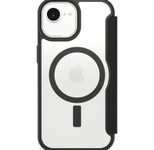 OtterBox React Folio MagSafe Apple iPhone 17e/16e/15/14/13 Black Crystal - clear/black
