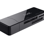 Trust Nanga Kompakter USB 3.2 Gen1- Kartenleser - Schwarz