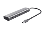Trust Halyx 5er-Hub für USB-C - Silber
