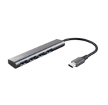 Trust Halyx USB-C zu USB-A 3.2 Gen1- Hub mit 4 Anschlüssen - Grau