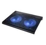 Trust Azul Laptop-Kühlständer mit zwei Lüftern - Schwarz
