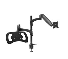 Trust Mara Monitor und Laptop-Arm - Schwarz