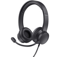 Trust HS-201 USB-Kopfhörer für PC - Schwarz