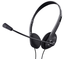 Trust Headset für Chats - Schwarz