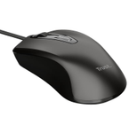 Trust Optische Kabelmaus - Schwarz