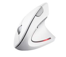 Trust Verto Vertikale ergonomische Funkmaus - Weiß