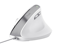 Trust Bayo II Ergonomische Maus - Weiß