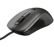 Trust Carve Optische Kabelmaus - Schwarz