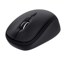 Trust Yvi+ Kompakte kabellose Maus für mehrere Geräte - Schwarz