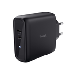 Trust Maxo Duales 65 W USB-C-Ladegerät - Schwarz EU