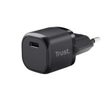 Trust Maxo Ultrakleines USB-C-PD-Ladegerät mit 20 W - Schwarz EU