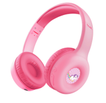 Trust Nouna Kabeloser Kopfhörer für Kinder - Rosa