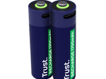 Trust Haushaltsbatterie Wiederaufladbarer Akku AA für USB-C